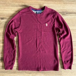 U.S. Polo Assn. Henley, Men’s Small, EUC